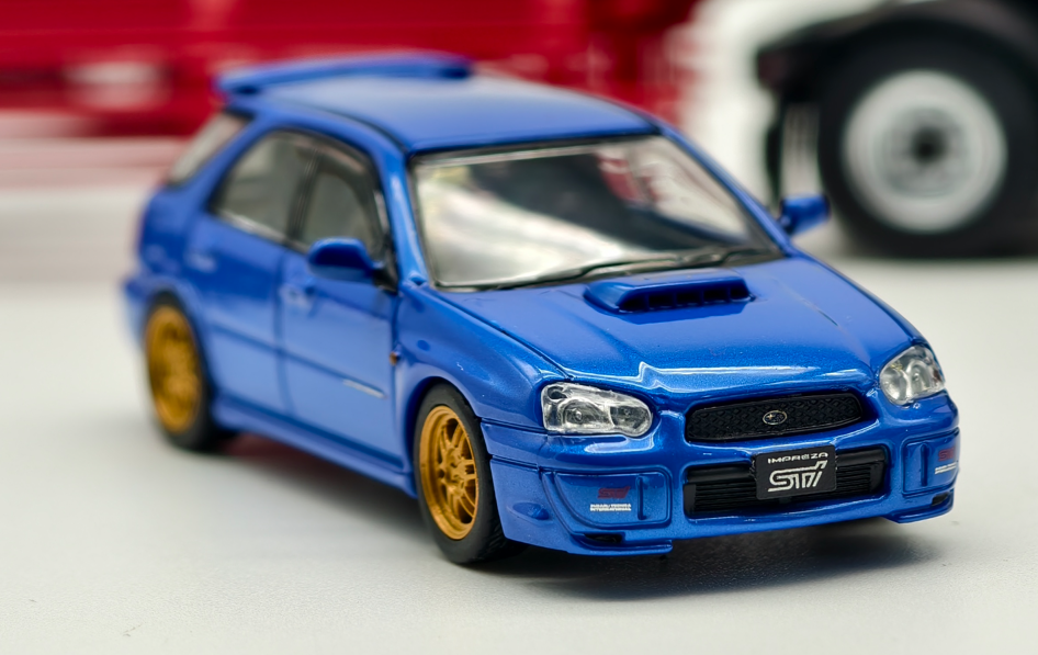 Subaru Impeza WRX STi Wagon Blue