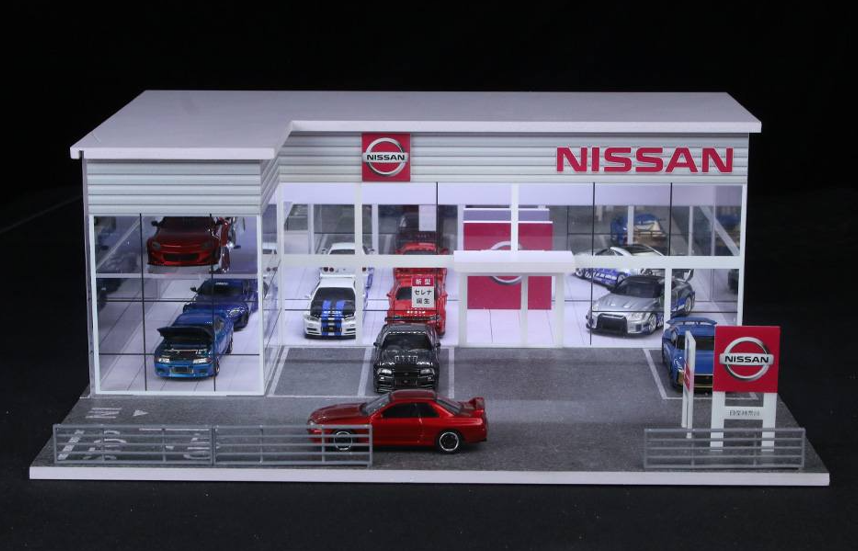 Nissan Showroom Diorama