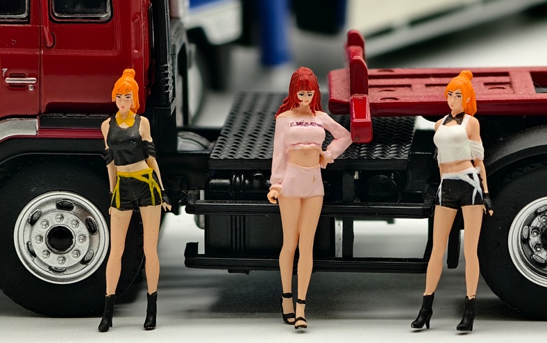 Race Girl Figure