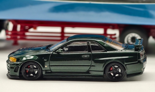 Nissan GT-R34 Nismo Z Tune Green