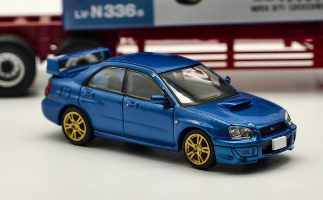 Subaru Impreza WRS STi Blue